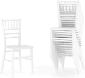 White Kids Resin Event Chairs