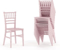 Pink Kids Resin Event Chairs