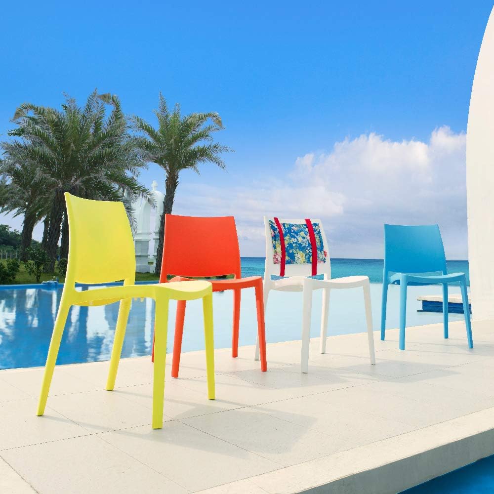 Fuchsia Stackable Dining Chairs