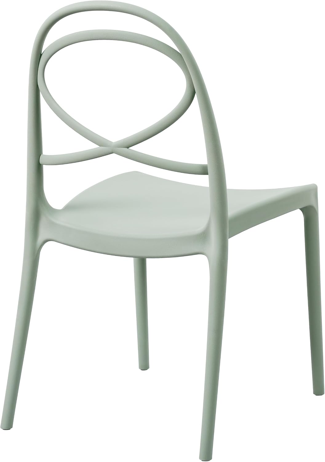 Green X-Back Stackable Chairs