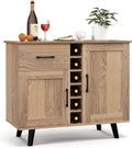 Oak Wine Storage Sideboard