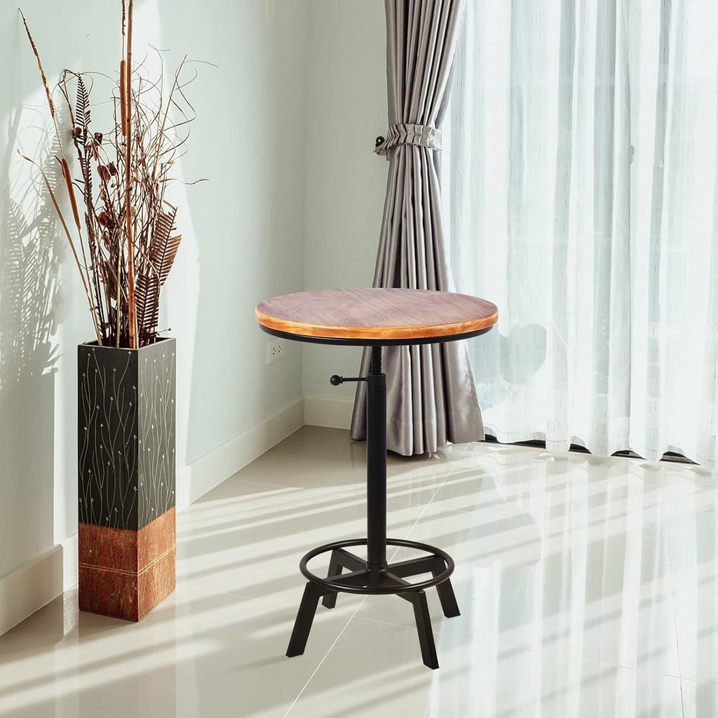 Round Adjustable Table Chair Set