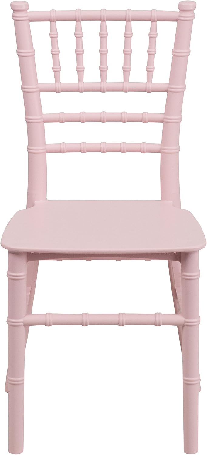 Pink Kids Resin Event Chairs