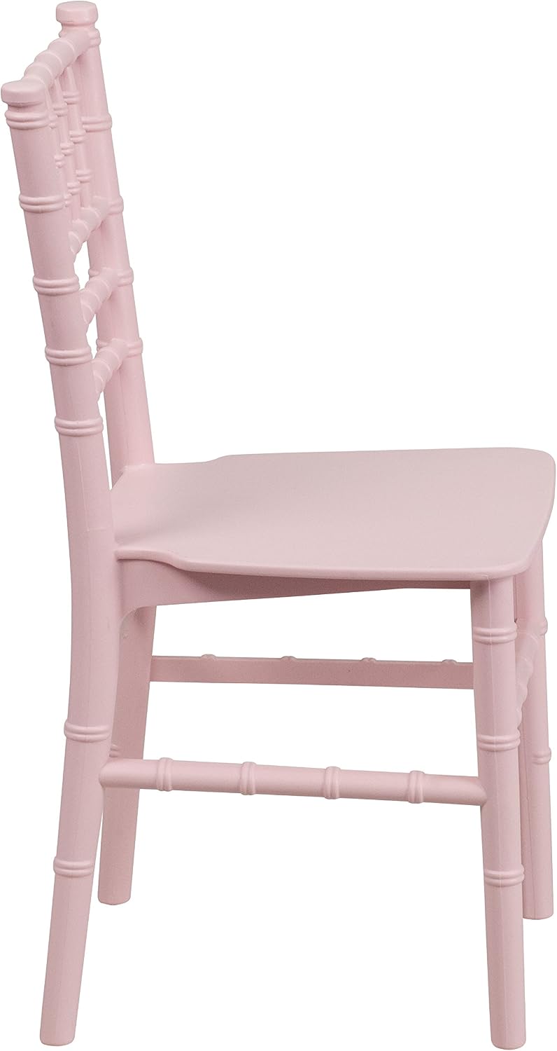 Pink Kids Resin Event Chairs