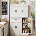 Tall Modern Storage Pantry Cabinet