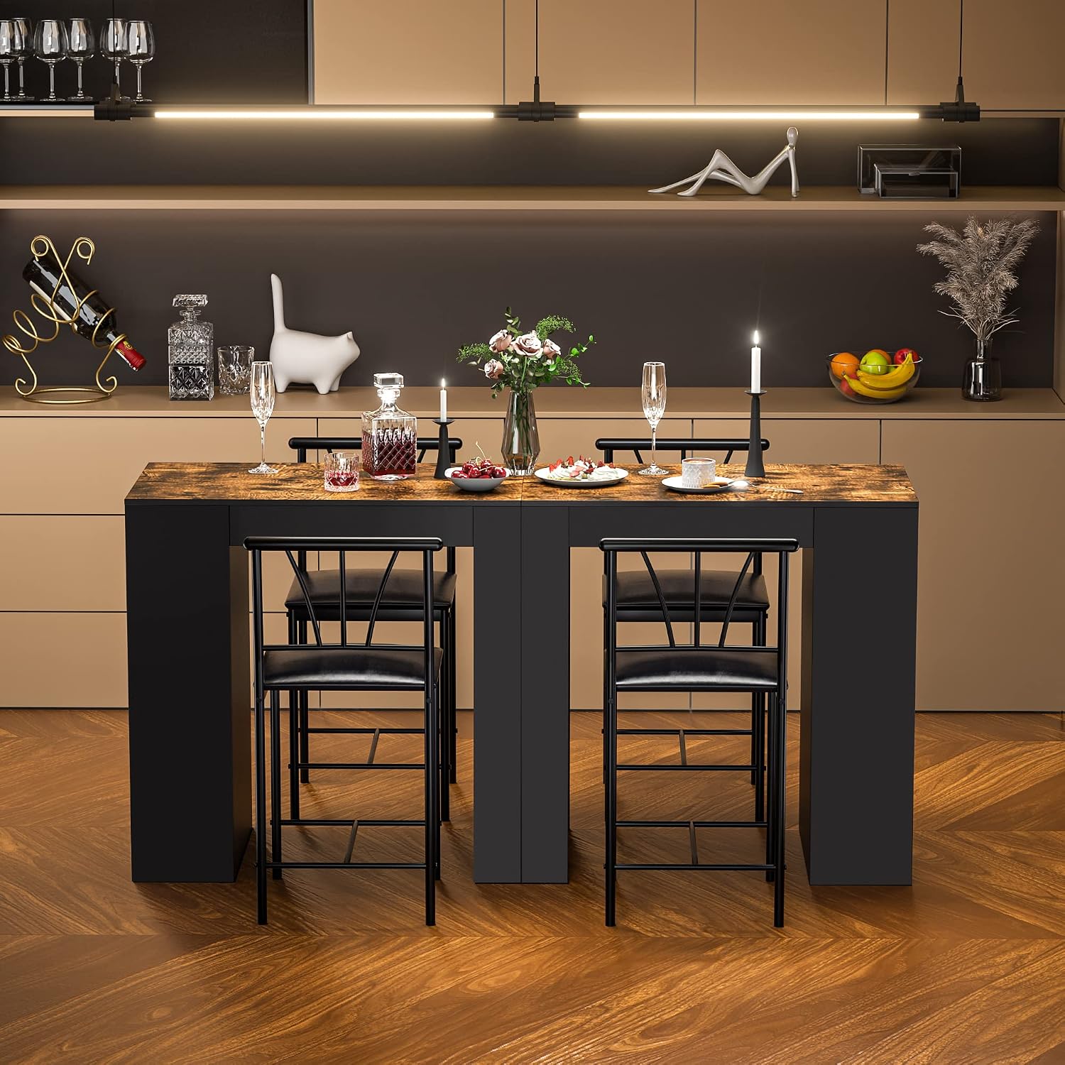 Retro Space-Saving Dining Set